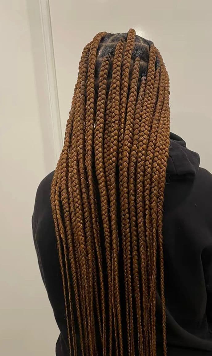 Knotless Extra large longueur bas du dos